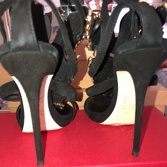 GIUSEPPE ZANOTTI Jewel Heels (wings) 37.5 - Picture 4 of 8
